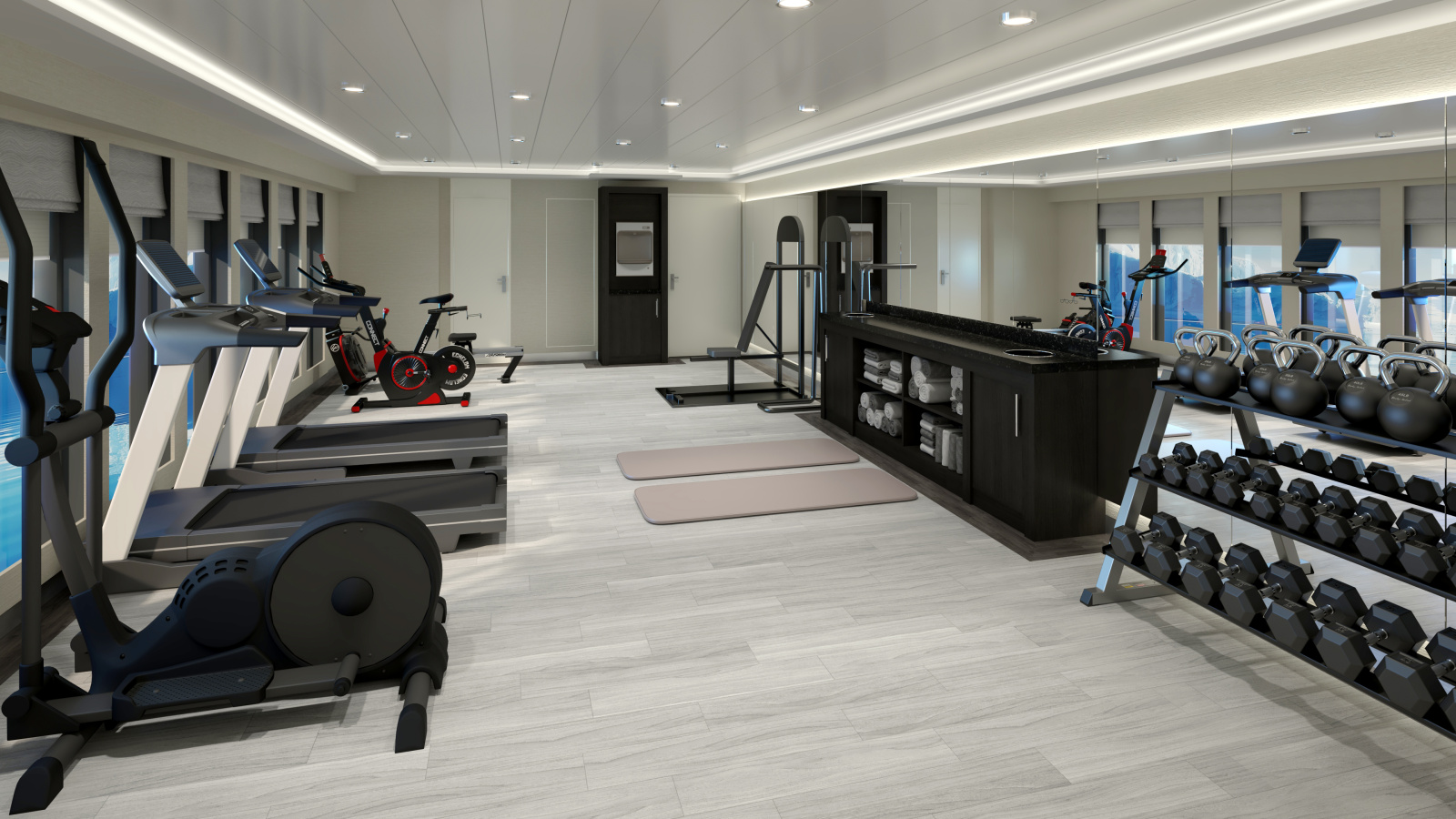 Cubierta 7 - Gimnasio