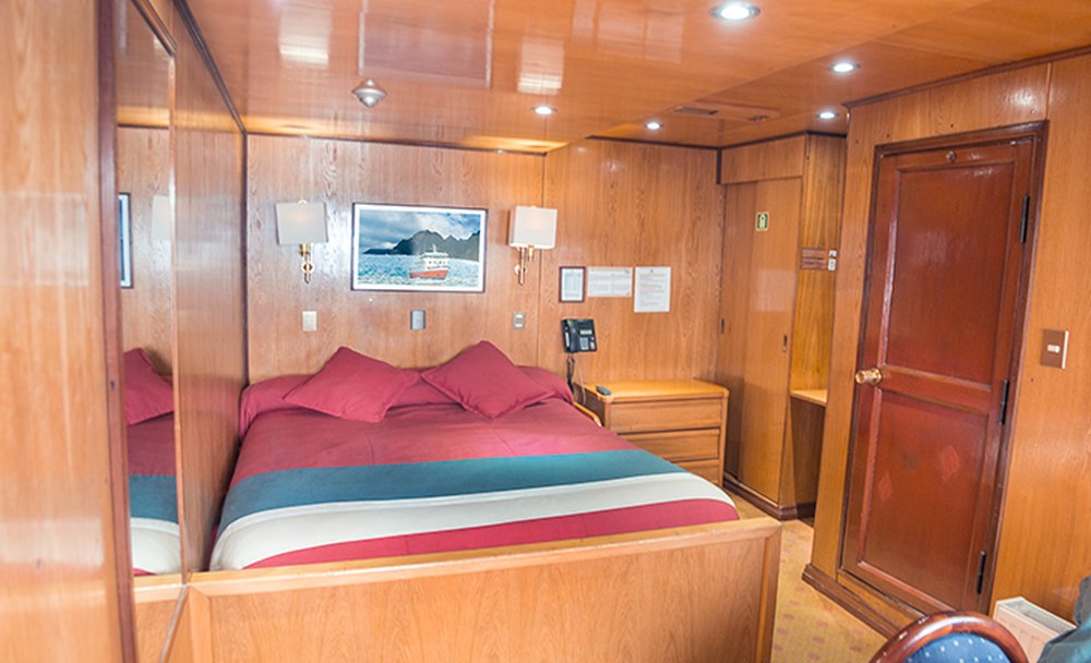 Cabina Doble Matrimonial con ventana - Cubierta Olympo