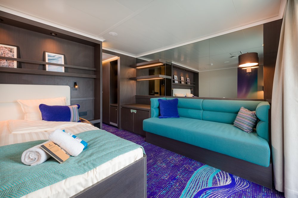 Cabina Gran Suite con Balcón Privado - Cubierta 7