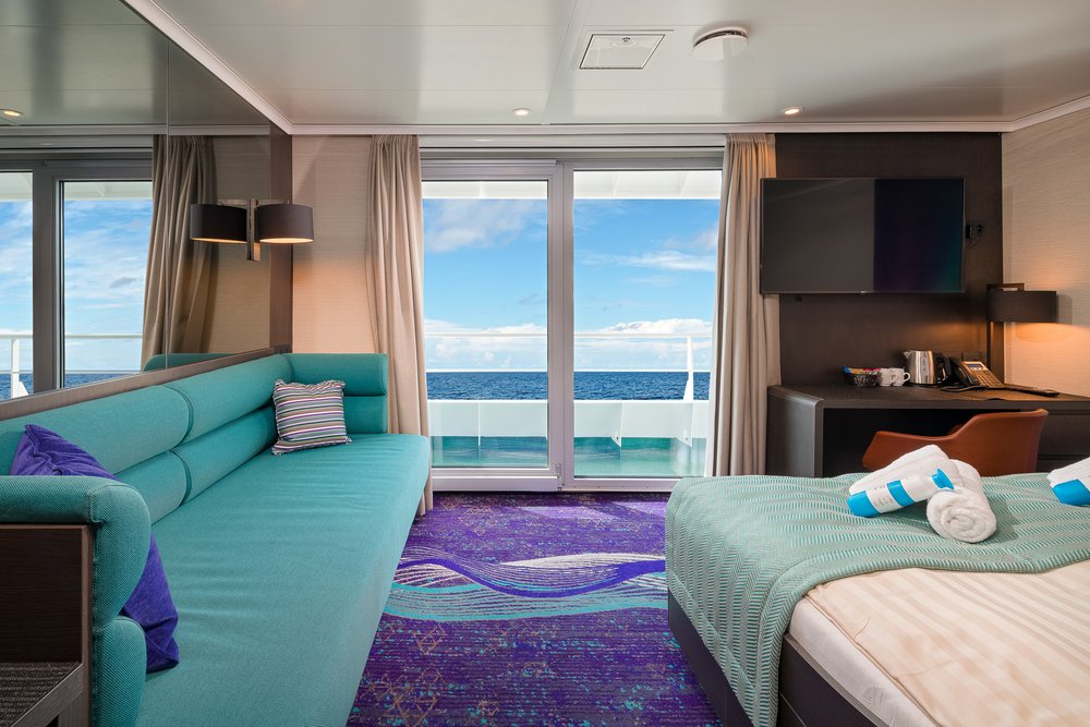 Cabina Gran Suite con Balcón Privado - Cubierta 7