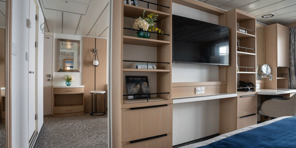Camarote Premium Suite - Deck 4: Amelia Earthart