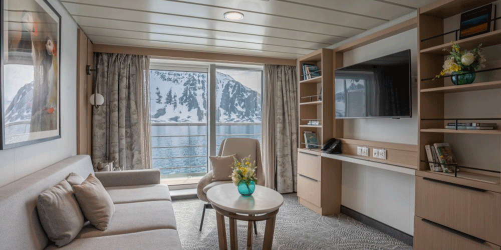 Camarote Premium Suite - Deck 4: Amelia Earthart