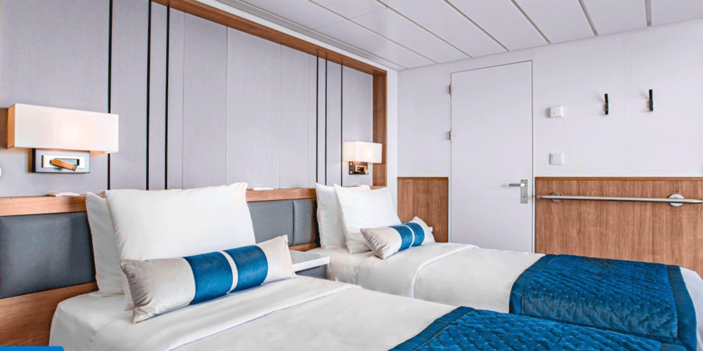 Camarote Categoría B - Suite con Balcón - Deck 6: James Cook Deck