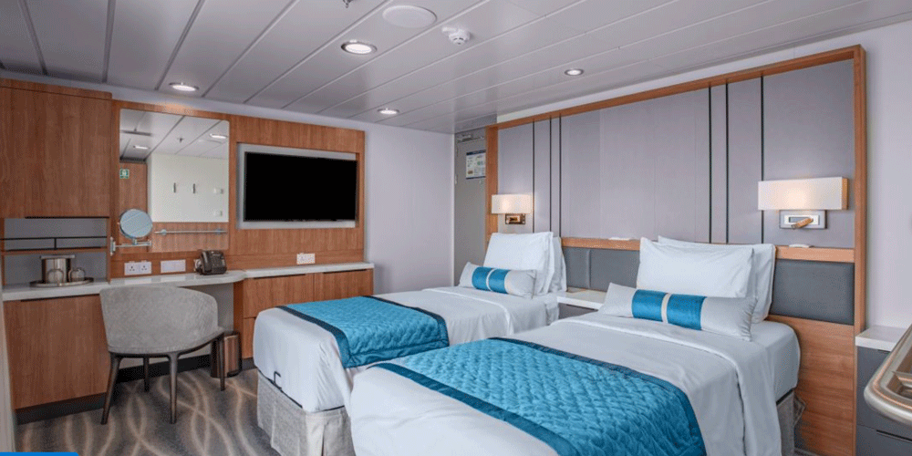 Camarote Categoría B - Suite con Balcón - Deck 6: James Cook Deck