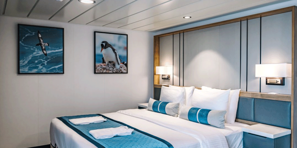 Camarote Categoría C XL - Camarote Gran Balcón - Deck 4: Bering Deck