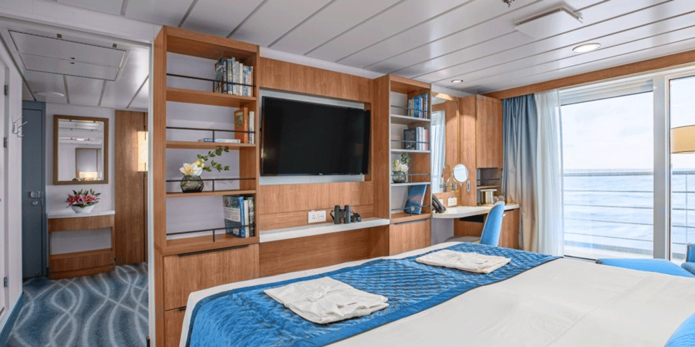 Camarote Premium Suite - Deck 4: Bering Deck